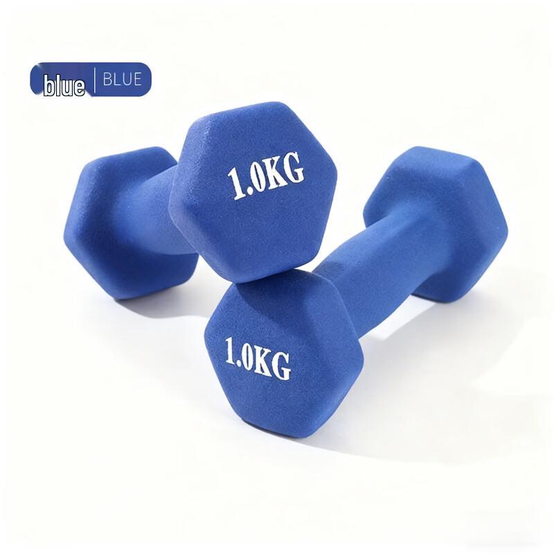Longchan Hexagonal Dipped Dumbbell Set