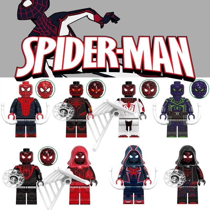 G0120 Конструктор Супергерой Человек-паук Костюм "Великая ответственность" в красном плаще