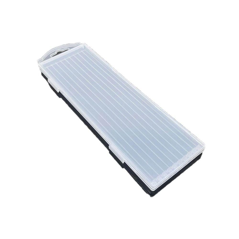 1Pcs 10 Grid Case Tool Parts Storage Case Plastic Hardware Tool Box  for Twist Drill Tap Accessories