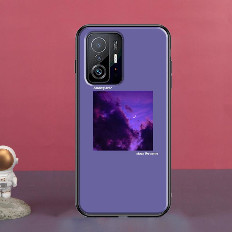 Фиолетовый эстетический чехол для POCO X5 X3 F5 Pro X4 F4 GT M5s C40 F3 для Xiaomi 13 Lite 12 11T 12T Pro 12X