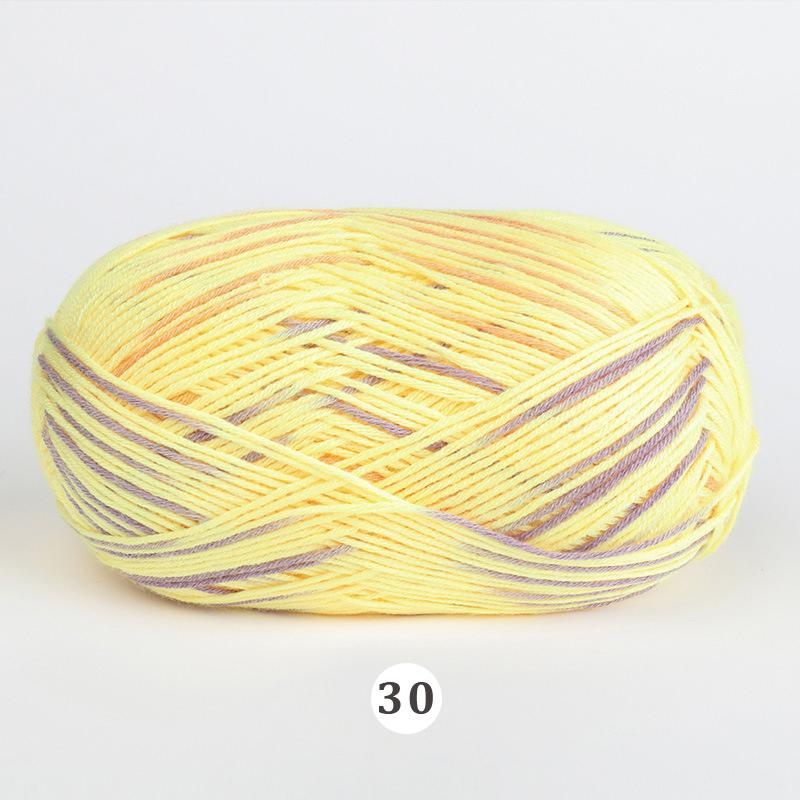 50g/Ball DIY Crochet Yarn Hand Woven Yarn Knitted Fabric Natural Bamboo Cotton Baby High Quality