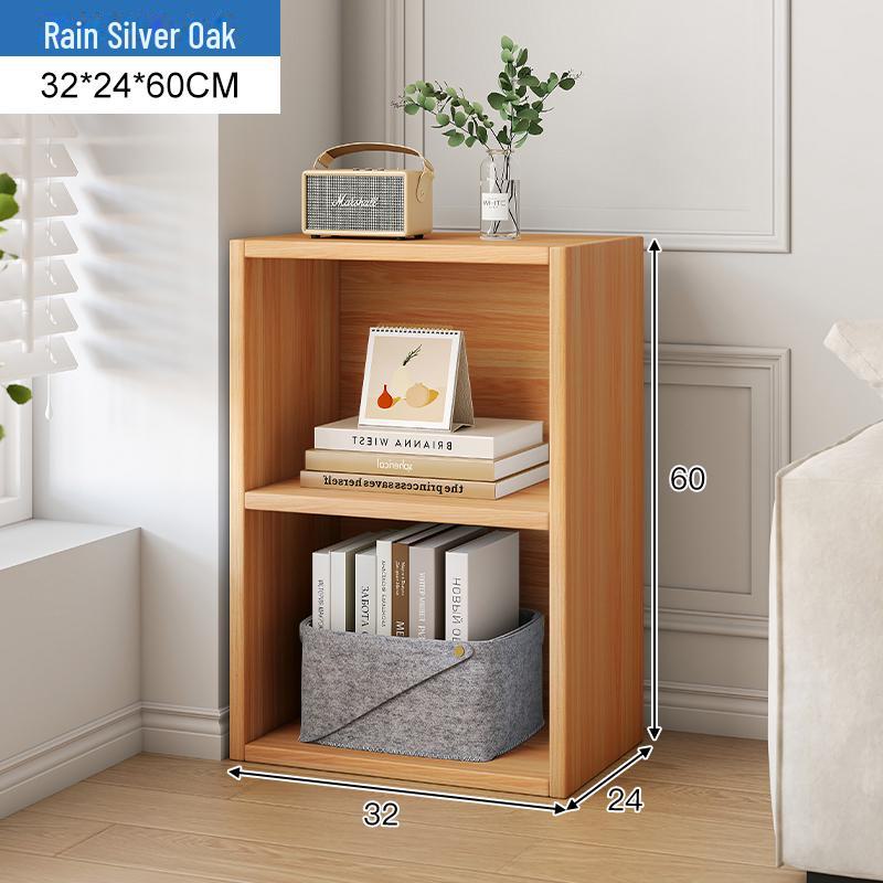 Компактная угловая книжная полка: Небольшой узкий стеллаж для хранения вещей дома или в офисе