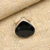Великолепная черная шпинель, драгоценный камень, ювелирное кольцо ручной работы из стерлингового серебра 925 пробы для свадебного подарка