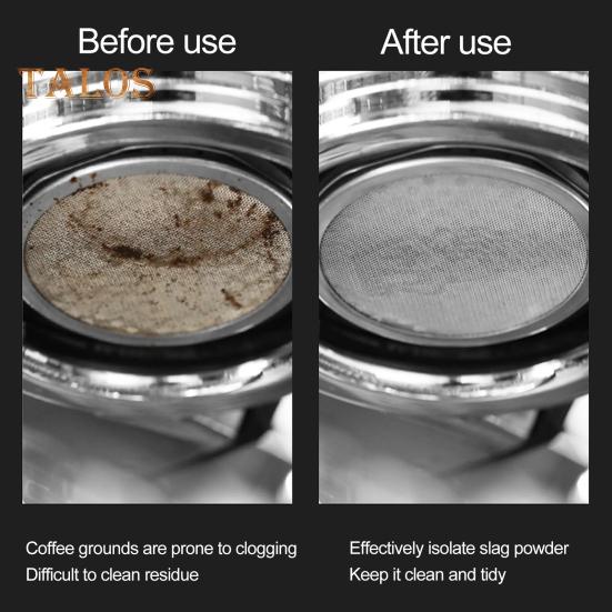 Многоразовый фильтр для кофе, термостойкая ультратонкая сетка из нержавеющей стали, сменный фильтр для приготовления кофе