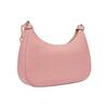 Michael Kors Cora Minimalist Comfortable Solid Color Chain Logo Zipper Print Leather Half Moon Shoulder Crossbody Bag Large Women bags 35F3G4CW3L-664