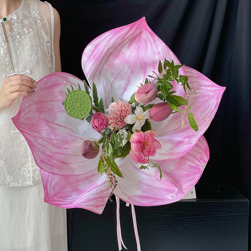 1 упаковка из 15 листов Flower Shadow, серия Bloom, упаковочная бумага, упаковочная бумага для букетов цветов, флорист