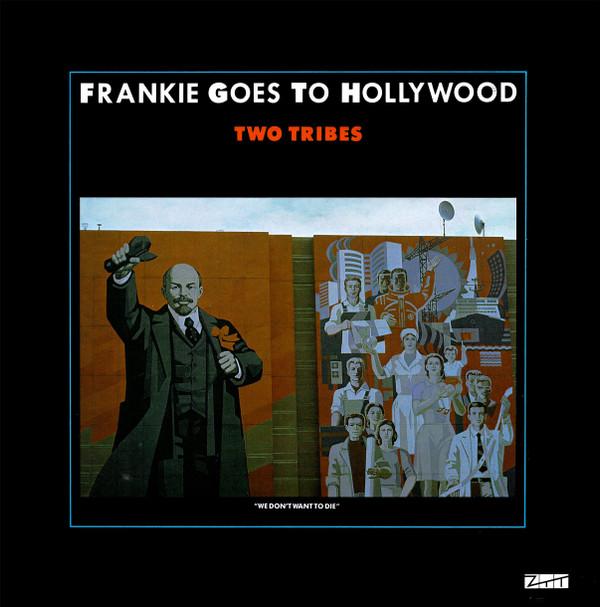 12-дюймовая пластинка FRANKIE GOES TO HOLLYWOOD Two Tribes Annihilation 12ZTAS3 ZTT 1984 UK Pop Б/у