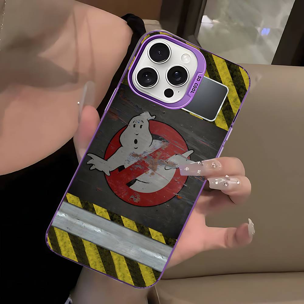 Movie-G-Ghostbusters Color Phone Case For iPhone 17 16 15 14 13 12 11 Pro Max Plus Pro Shell