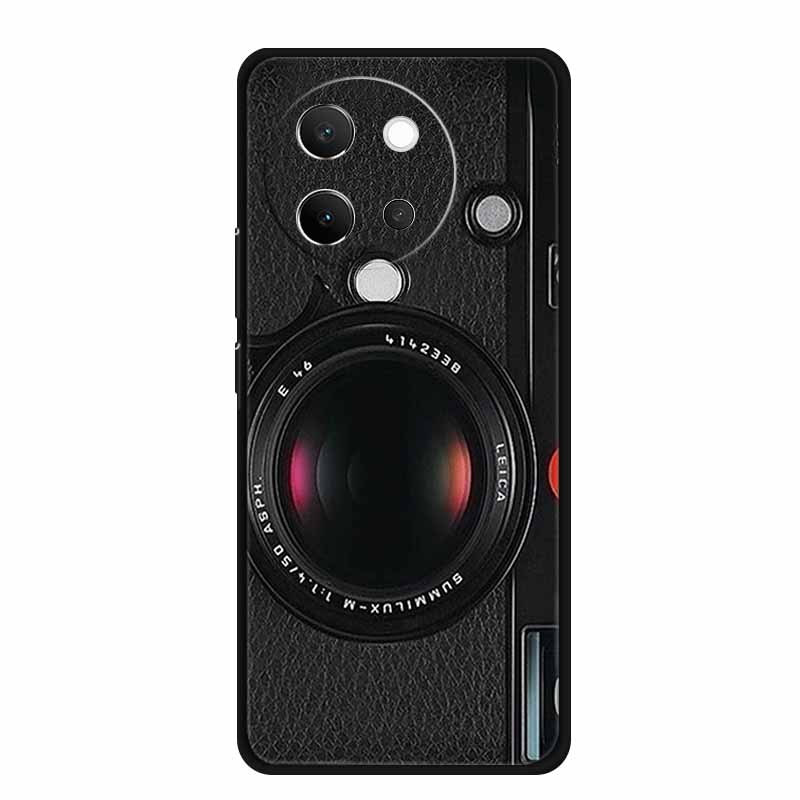 Для Vivo V40 Lite 5G Чехол V 40 lite Чехол для телефона Волк Черный Силиконовый Мягкая Задняя Крышка Для Vivo V30E 5G Чехол V 30 E Сумка 6.78" Корпус