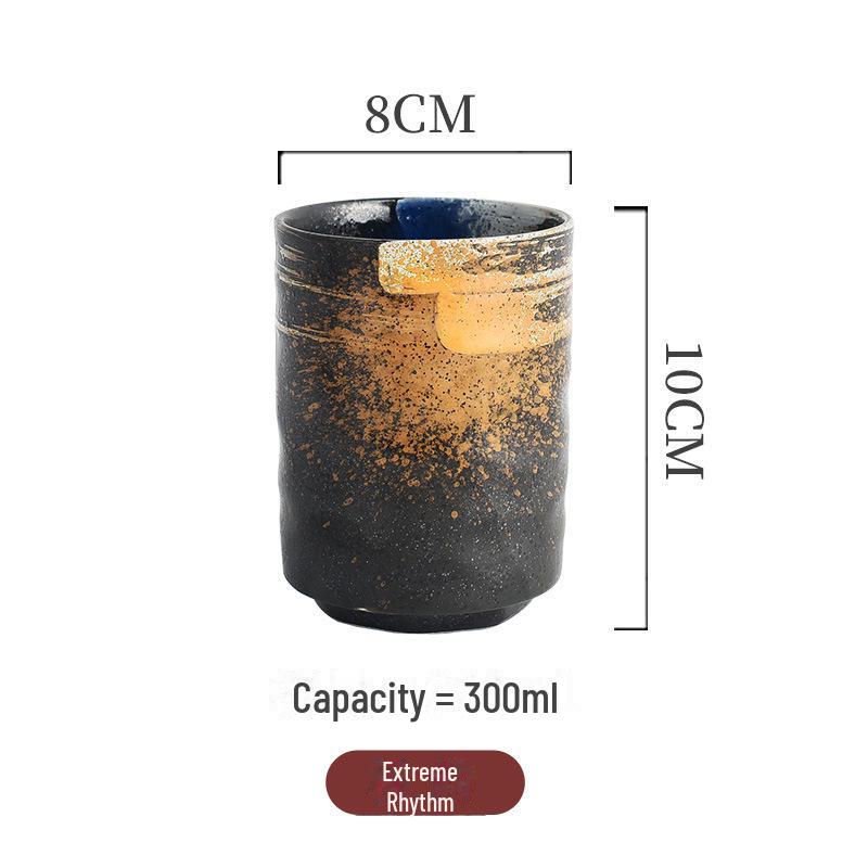 Керамическая чашка для чая и суши в японском стиле в стиле ретро
