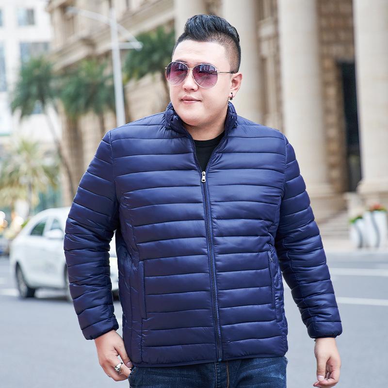 Мужская зимняя повседневная легкая теплая куртка больших размеров