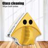 Магнитный набор для мытья окон, двухсторонняя щетка для мытья стекол, для высоких окон