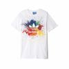 Adidas Originals Breathable Rainbow Splash T-Shirt Men Tops AZ8632