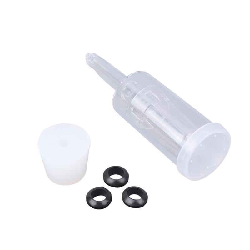 Three-Piece Airlock One-Way Air Lock Brewing Barrel Exhaust Valve Fermentation Wine Beer Making Water Sealed Check Valve Tool