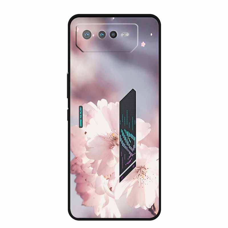 Чехол для Asus ROG Phone 6 Роскошный Силиконовый ТПУ Мягкий Чехол для Телефона для Asus ROG Phone 6 Pro Funda Rog6 Защитный Мультяшный Coque