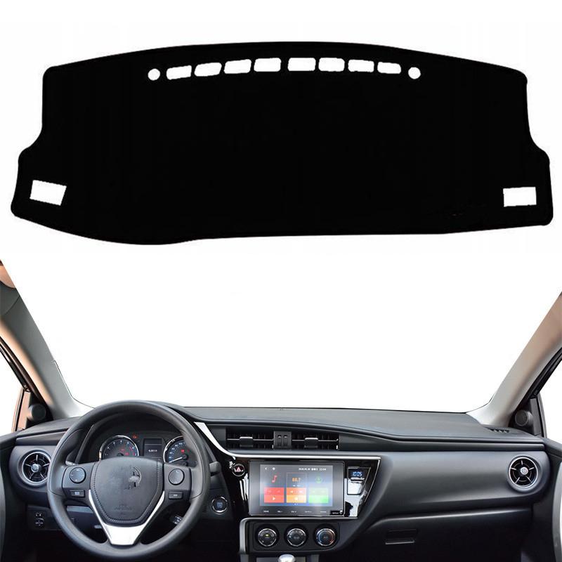 Для Toyota Corolla Auris ZRE182 2014-2016 2017 2018 Коврик на панель приборов Защитная накладка на панель приборов Коврик-подложка Козырек от солнца Защитный ковер Ковер Автоаксессуары