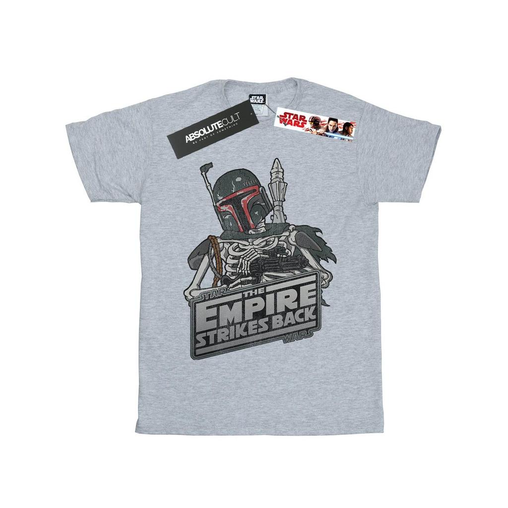 Star Wars Mens Boba Fett Skeleton T-Shirt