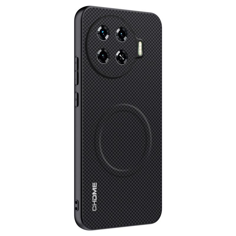 Совместимый с чехлом для телефона Transsion SPARK 20 Pro+, Полное покрытие, Защита от падений, Премиальная текстура с магнитной присоской