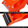 Packer Tape Dispenser Reusable Tape Dispenser Thick Sealing Tape Holder Labor Saving Manual Packing Machine