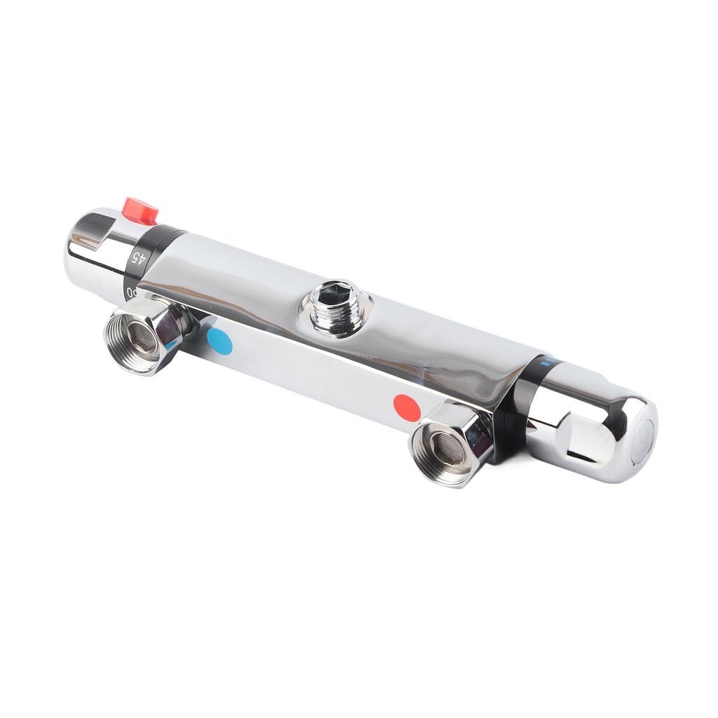 Thermostatic Shower Valve Constant Temperature Hot Cold Water Mixer Valve Bathroom AccessoryPipe