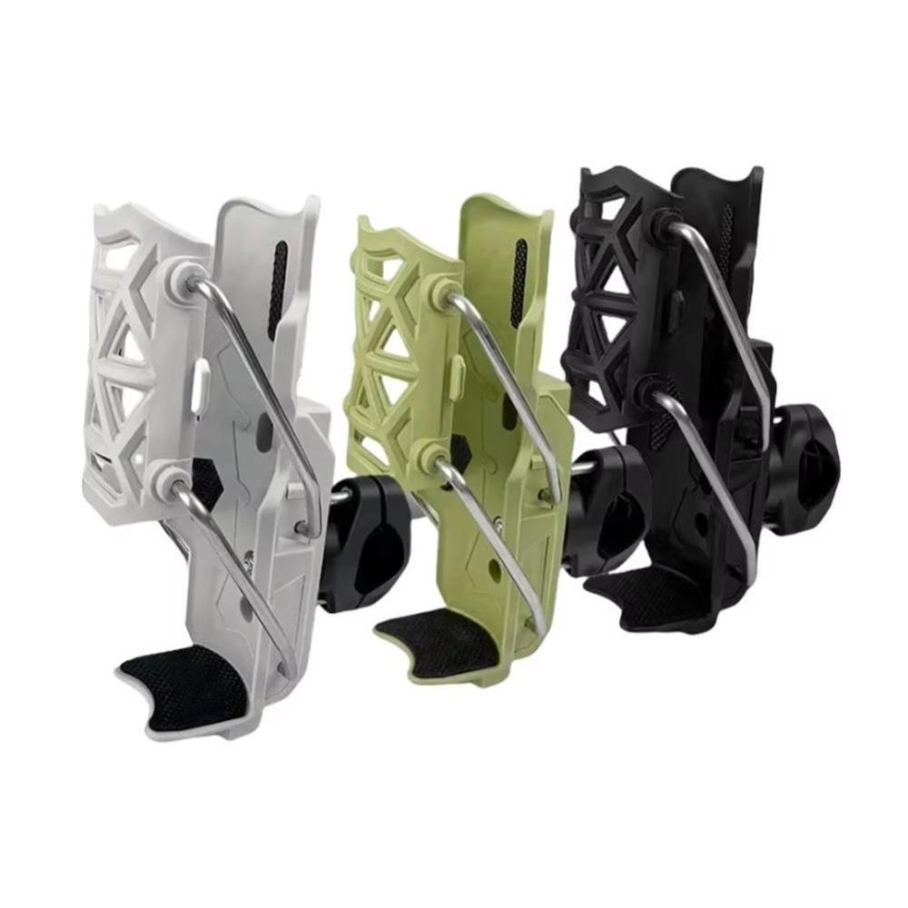 Universal Water Bottle Holder 360 Degree Rotatable Adjustable Bicycle Bottle Cage Black Motorcycle Cup Holder