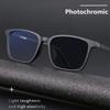 Ultralight Pure Titanium Photochromic Reading Glasses for Men Anti Blue Light Presbyopia Eyeglasses Resin Lens+0.5 0.75 1.75 2.5