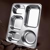 AVADEN Stainless Steel Divided Meal Tray