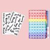 Waterproof A6 Budget Planner Creative Money Organizer Loose-Leaf Binder  School Stationery