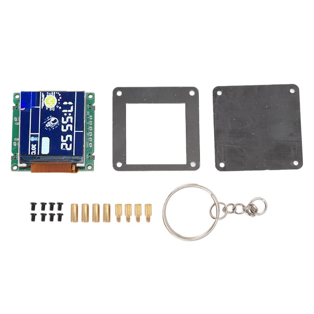 For ESP32 C3 Desktop Trinket Support WiFi Bluetooth 1.44inch LCD Display Mini TV Desktop Trinket Portable Pendant