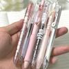 4/5/6/7/set Ins Simplicity Gel Pen Korean Solid Color 0.5MM Black Cute Pens Lovely Stationery Pens School Student/Office Supplies