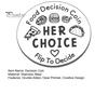 Устройство для принятия решений о еде, флип-монета, двухсторонняя, с прозрачным принтом, милый сюрприз на день Святого Валентина, забавное устройство для принятия решения о еде, флип-решатель