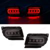 LED Rear Bumper Reflector For Toyota Land Cruiser Prado 150 LC150 FJ150 GRJ150 2010 - 2020 Running Brake Turn Signal Lamps 12V