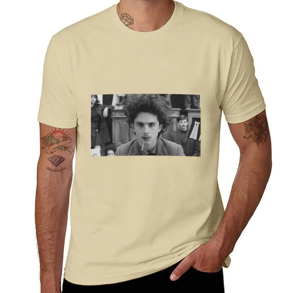 Timothee Chalamet French Dispatch T-Shirt tees customizeds tops graphic t-shirts pack