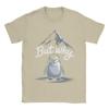 Trendy Nihilist Penguin ButWhy Mountain LonelyPenguin Cotton T Shirt For Couple Summer  Vintage T Shirts Breathable Tees