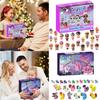 Christmas Advent Calendar Contains 24 Gifts, Christmas Cute Figures Doll Advent Calendar, Christmas Countdown Calendar With Surprise Toys, Christmas