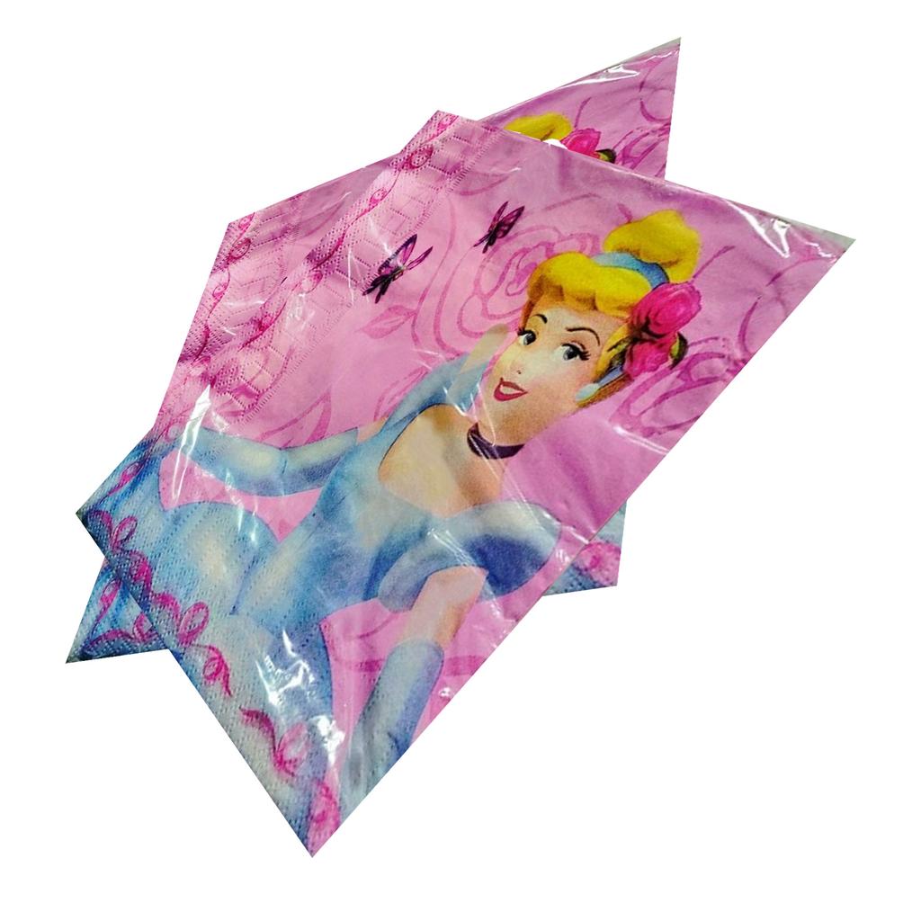 Disney Princess 2-слойные салфетки «Золушка» (Пакет из 20)