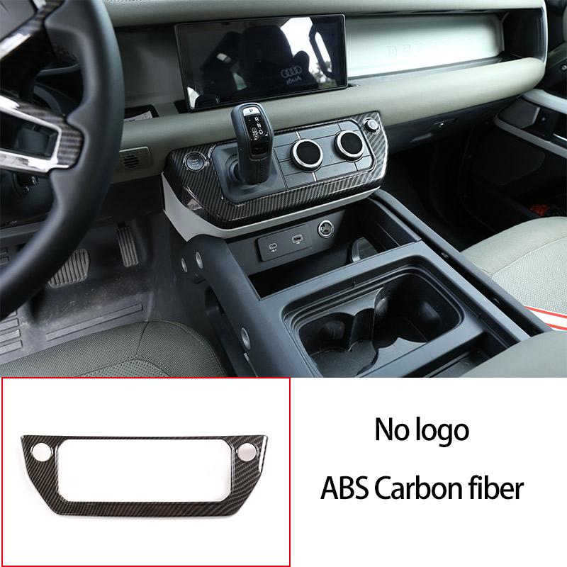 For Land Rover Defender 90 100 2020-2025 ABS Car Air Conditioning Mode Button Decorative Frame Sticker Car Accessories