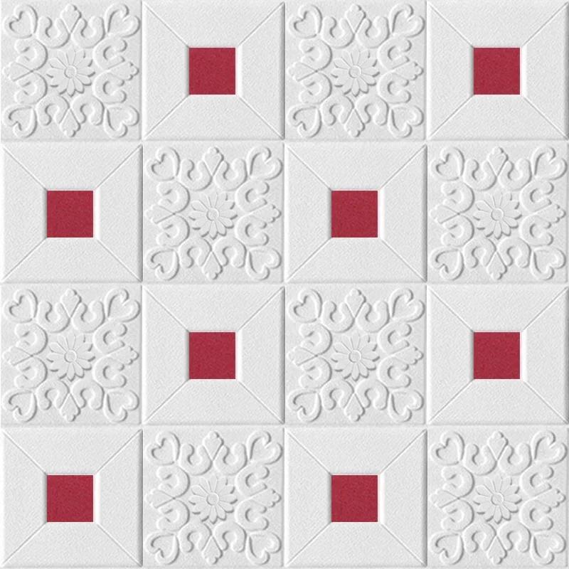 10 шт. пенопластовые 3D наклейки на крышу самоклеящиеся потолочные декоративные панели водонепроницаемые обои гостиная спальня украшение дома