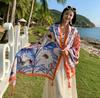 New tassel scarf Yunnan Dali tourism ethnic style shawl women's fashion versatile seaside beach towel
