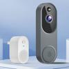 1080P Video Doorbell Camera 2-Way Audio Wireless Doorbell WIFI HD Camera Motion Detection for Home Security Outdoor Door Bell