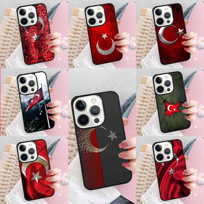 Флаг Турецкой Республики Анкара Чехол для телефона для iPhone 17 Air 15 16e 14 13 Pro Max Coque 12 11 Pro Max PLUS чехол