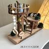 Детская симуляция DIY лесной домик на дереве креативное строительство строительный блок ручной работы пазл игровой домик креативная игрушка