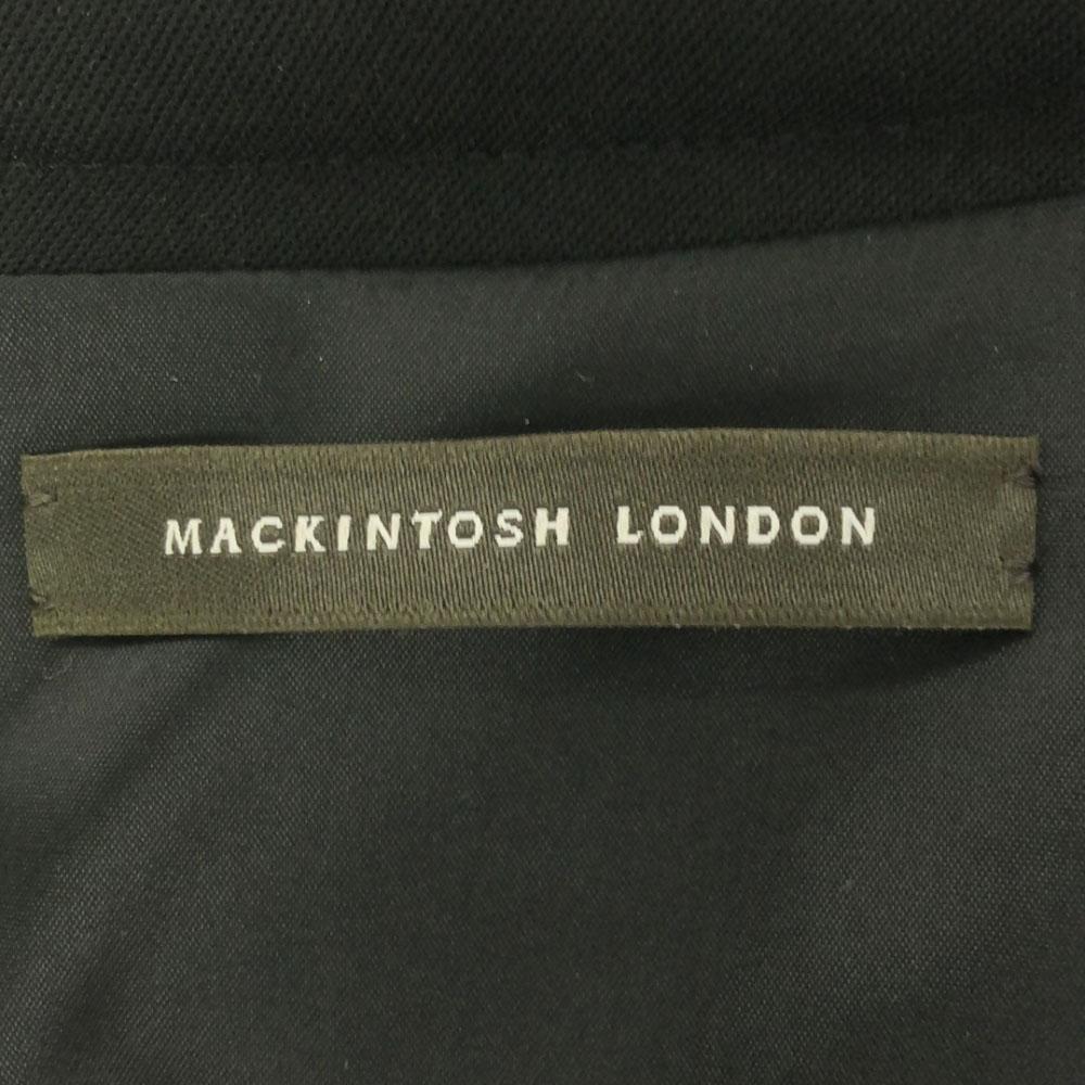 MACKINTOSH LONDON made in Japan Long sleeve race one piece 40 black Women Used
