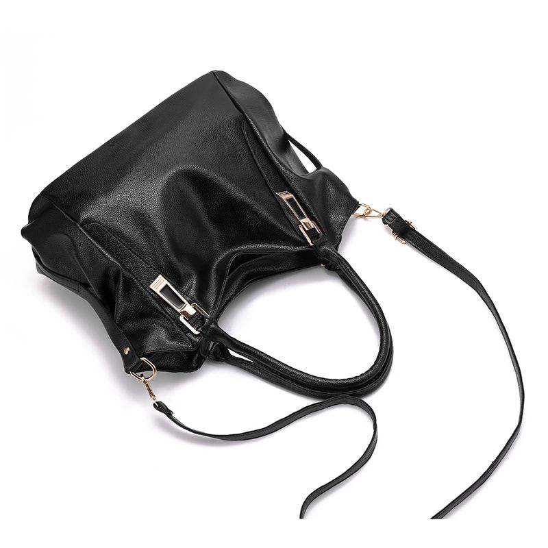 Модная женская сумка, большая вместимость, ручная сумка на одно плечо с диагональным ремешком, сумка-тоут