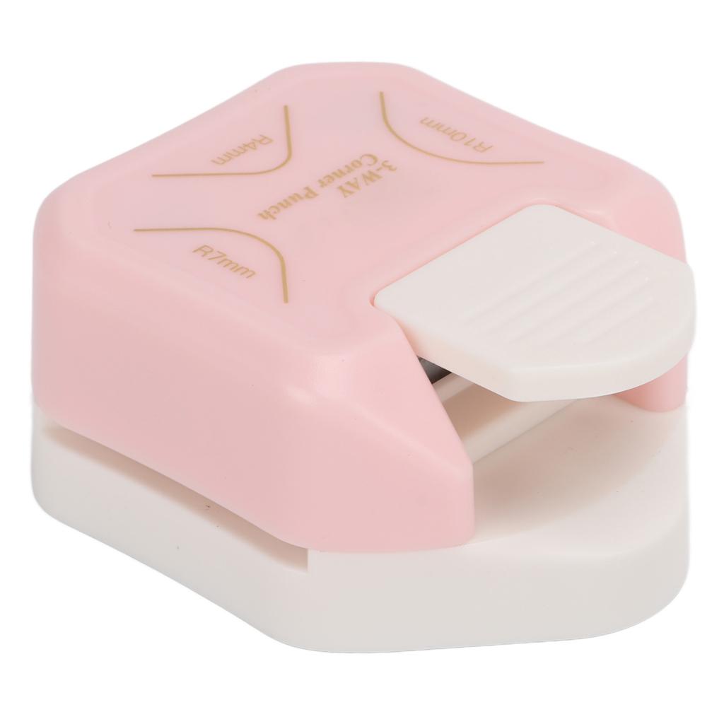 KWTRIO Угловой закруглитель дырокол 3 в 1 Экономия труда Удобный и плавный Портативный круглый резак для бумаги