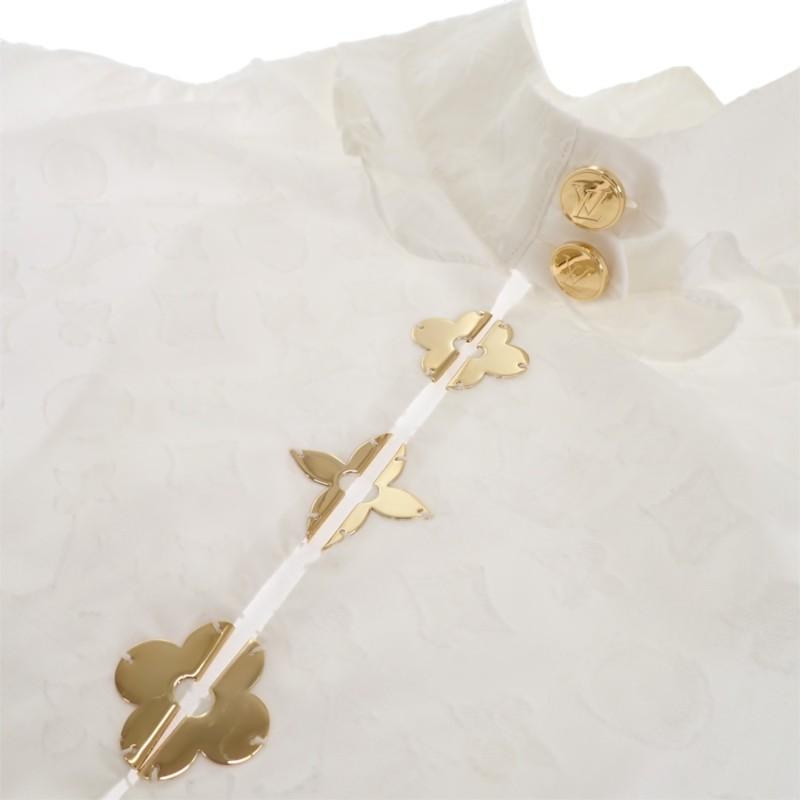 LOUIS VUITTON  1A5M04 34 blouse white cotton Women