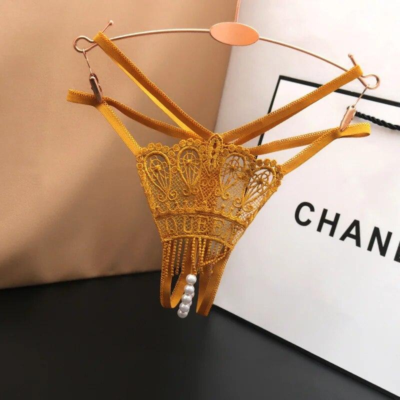 Женские сексуальные стринги, прозрачное нижнее белье с низкой талией, женские кружевные стринги, дышащие трусики, нижнее белье, трусы, стринги