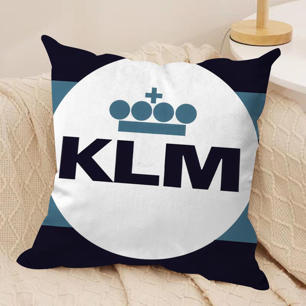 Netherlands kKlm RRoyal Cushion Cover Short plush Doublesided Print Square Throw Pillow Covers Sofa Home Cushion Decor