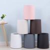 Nordic Plastic Matte Trash Can 8L/12L Garbage Dust Bin Storage Bucket Paper Basket Home Office Waste Bin Without Lid Trash Bin
