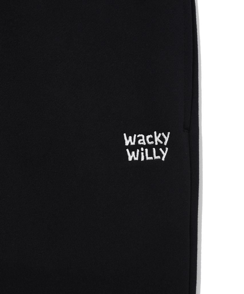 Фирменные спортивные штаны-джоггеры Wacky Willy Черные